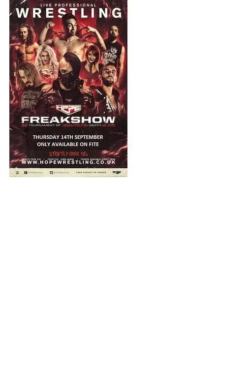Movie poster "HOPE Wrestling Presents Freakshow 6"