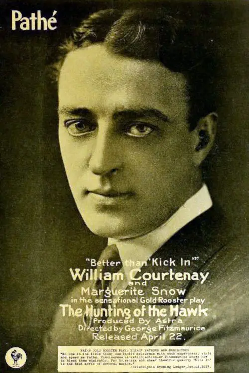 Movie poster "The Hunting of the Hawk"