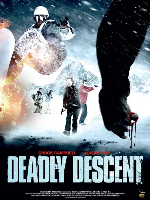 Movie poster "Deadly Descent"