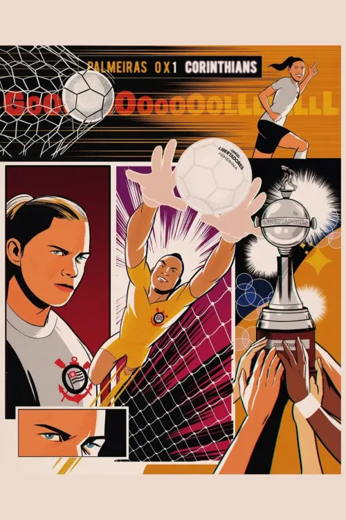 Movie poster "A Glória é Delas! - 4x Corinthians: O Campeão dos Campeões"