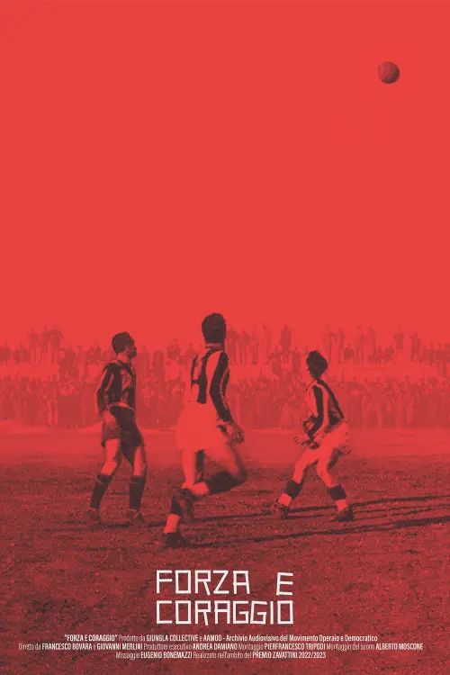 Movie poster "Forza e Coraggio"