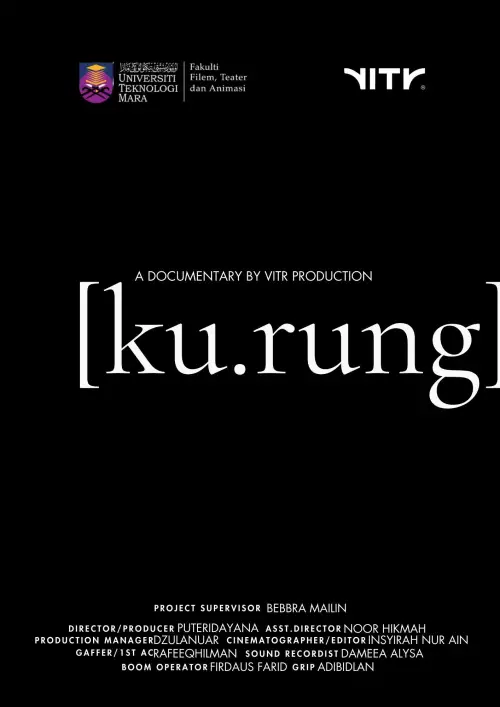 Movie poster "[ku.rung]"
