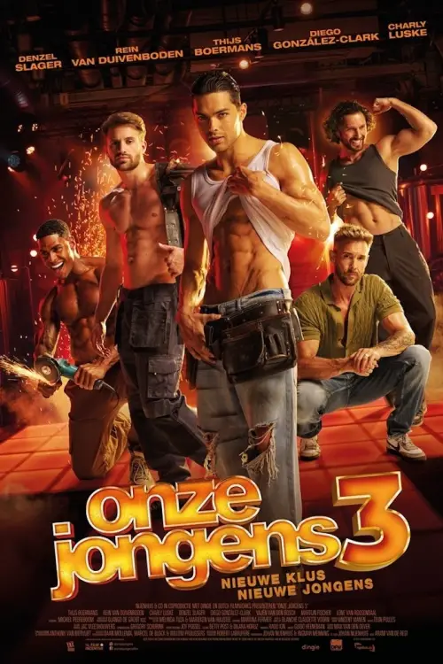 Movie poster "Onze Jongens 3"