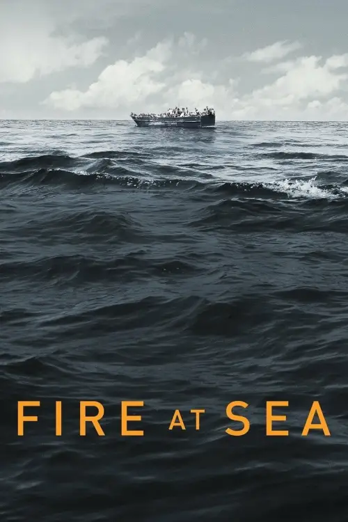 Movie poster "Fire at Sea"