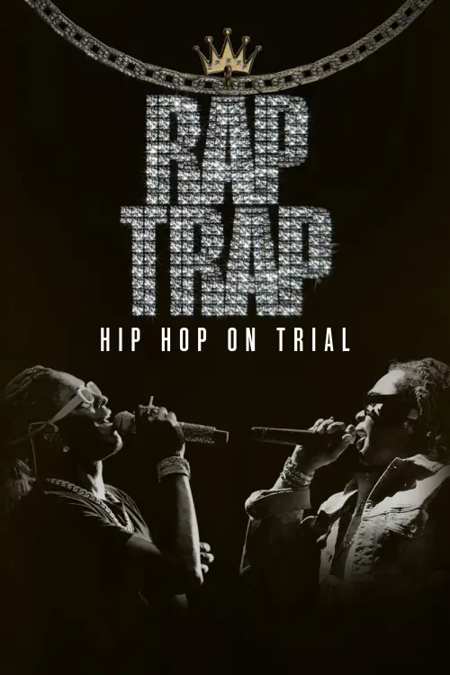 Movie poster "Rap Trap: Hip-Hop on Trial"