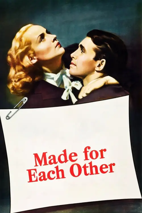 Movie poster "Made for Each Other"