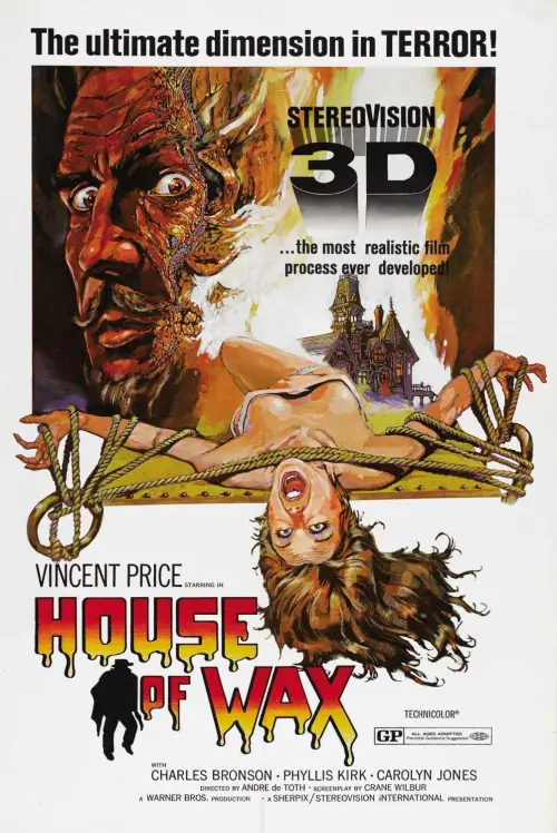 Movie poster "House of Wax: Unlike Anything You