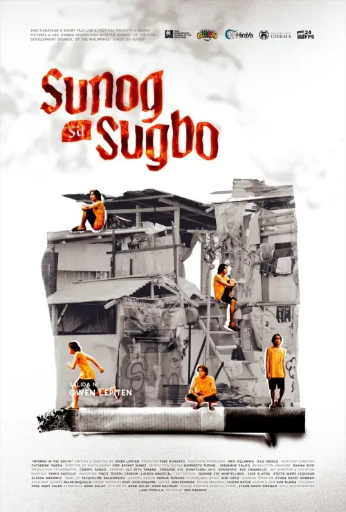 Movie poster "Inferno in the South"
