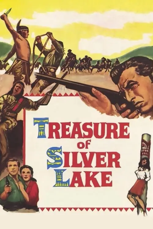Movie poster "The Treasure of the Silver Lake"