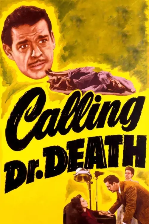 Movie poster "Calling Dr. Death"