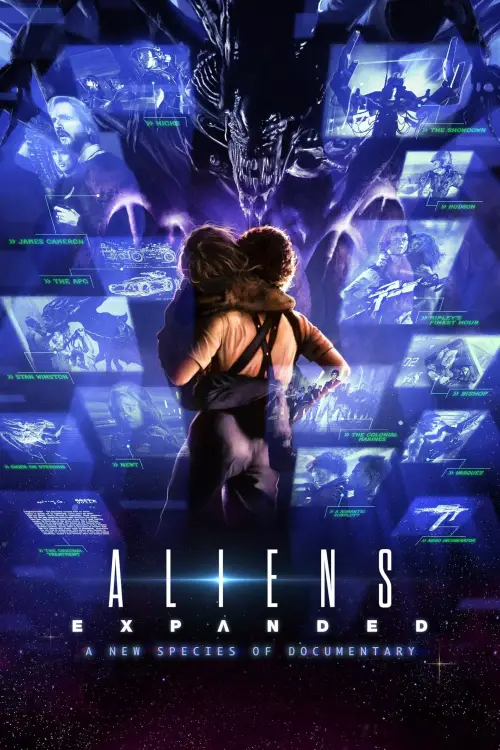 Movie poster "Aliens Expanded"