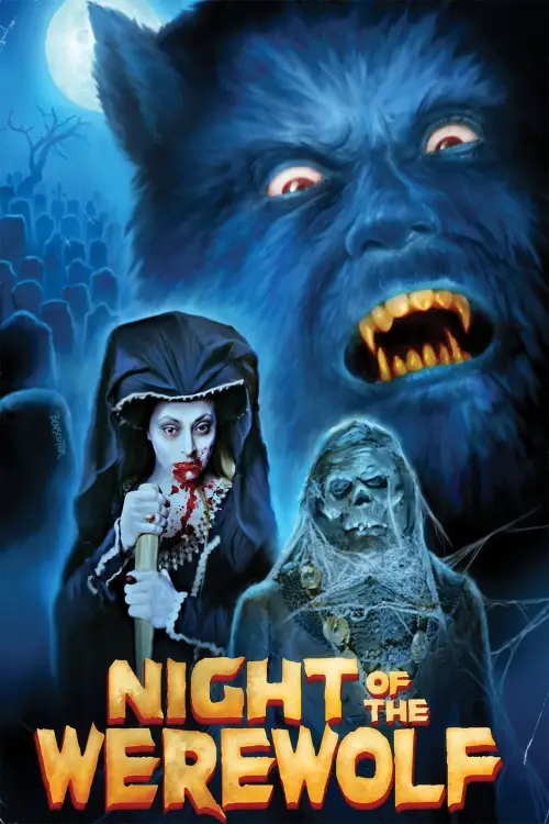 Movie poster "Night of the Werewolf"