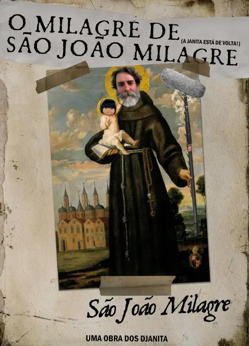Movie poster "O MILAGRE DE SÃO JOÃO MILAGRE"