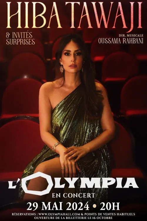 Movie poster "Hiba Tawaji à l