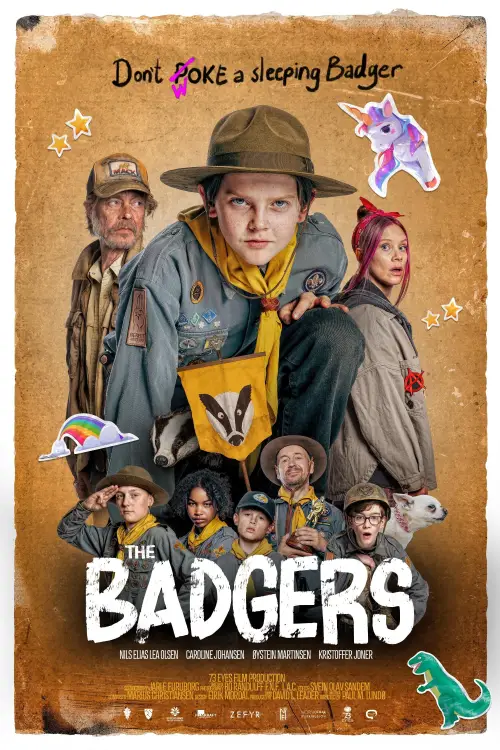 Movie poster "The Badgers"