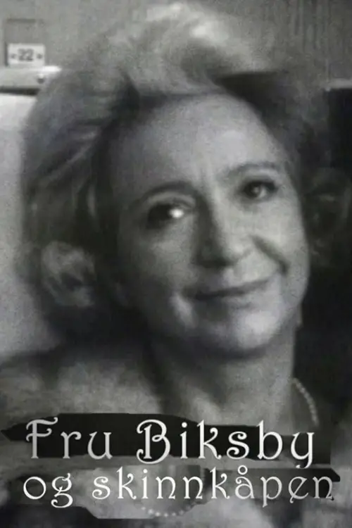 Movie poster "Fru Biksby og oberstens skinnkåpe"