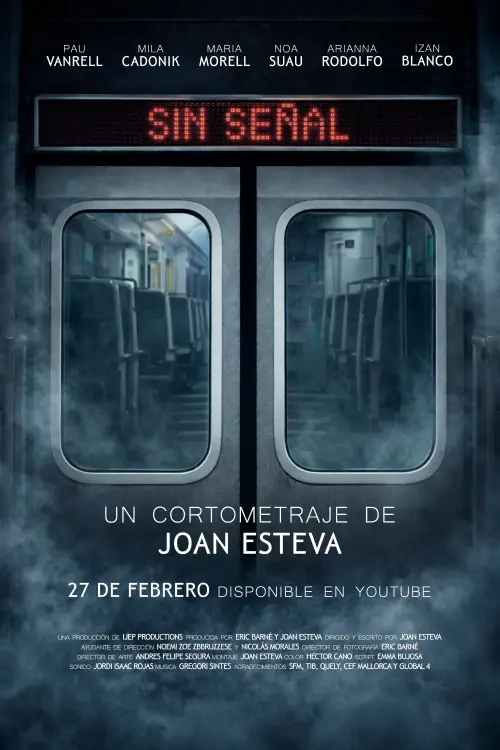 Movie poster "SIN SEÑAL"
