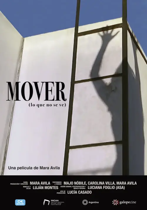 Movie poster "Mover (lo que no se ve)"