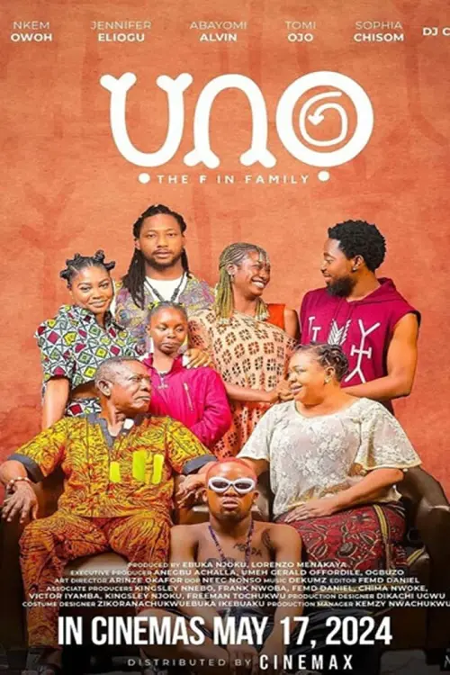 Movie poster "UNO: The F in Family"
