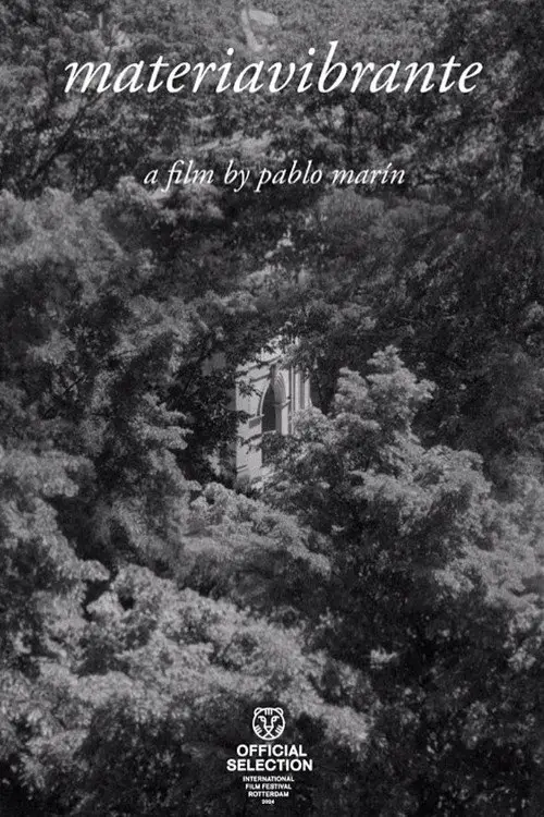 Movie poster "Materia vibrante"