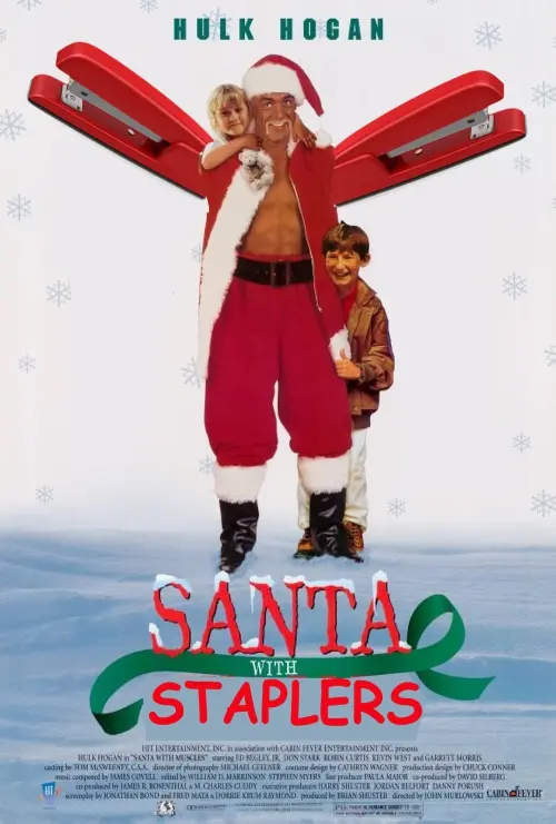 Movie poster "Santa with Muscles"