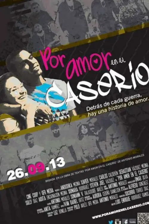 Movie poster "Por amor en el caserío"