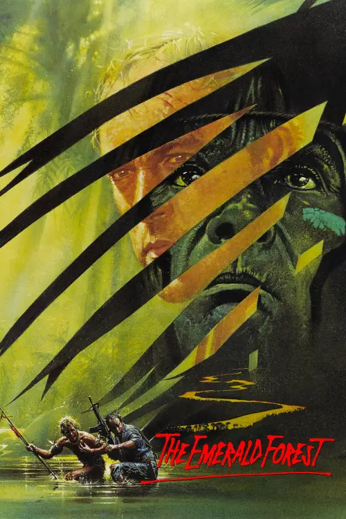 Movie poster "The Emerald Forest"