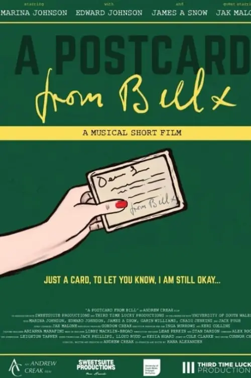 Movie poster "A Postcard from Bill"