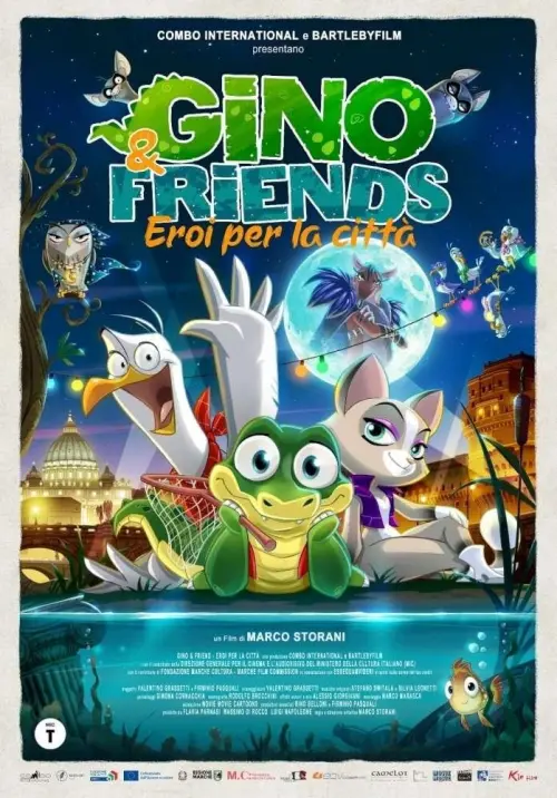 Movie poster "Gino & Friends - Eroi per la città"