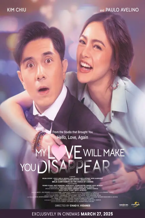 Movie poster "My Love Will Make You Disappear"