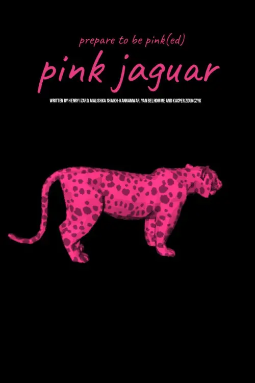 Movie poster "Pink Jaguar"
