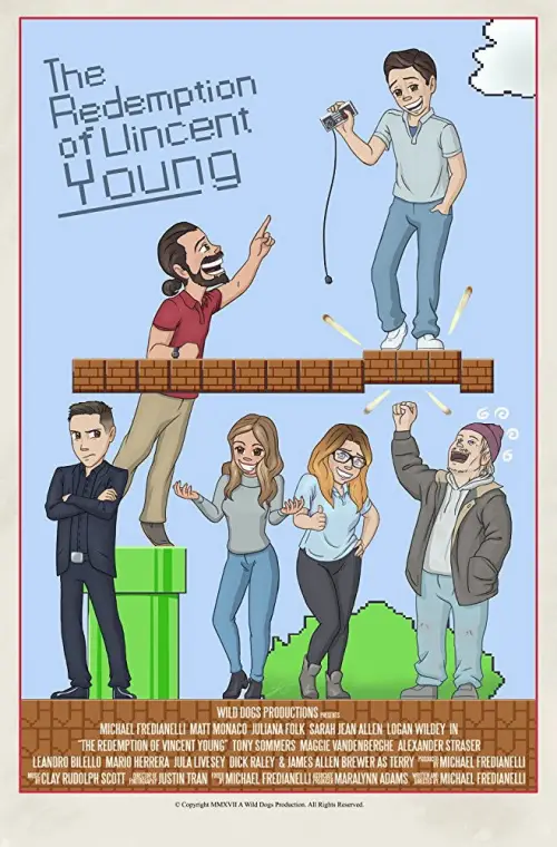 Movie poster "The Redemption of Vincent Young"