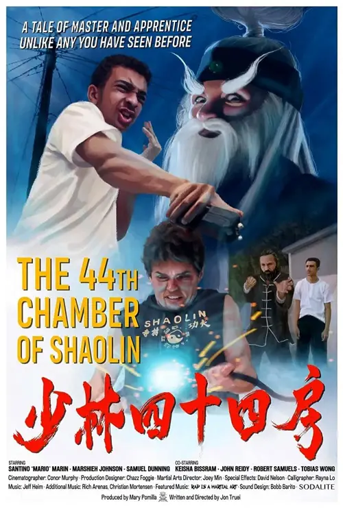 Movie poster "The 44th Chamber of Shaolin"
