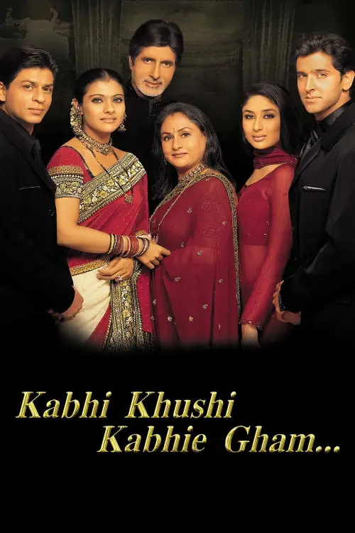Movie poster "Kabhi Khushi Kabhie Gham"