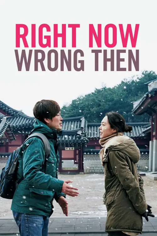 Movie poster "Right Now, Wrong Then"