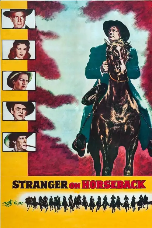Movie poster "Stranger on Horseback"