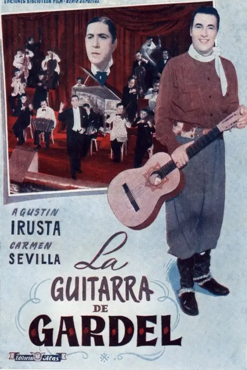Movie poster "La Guitarra de Gardel"
