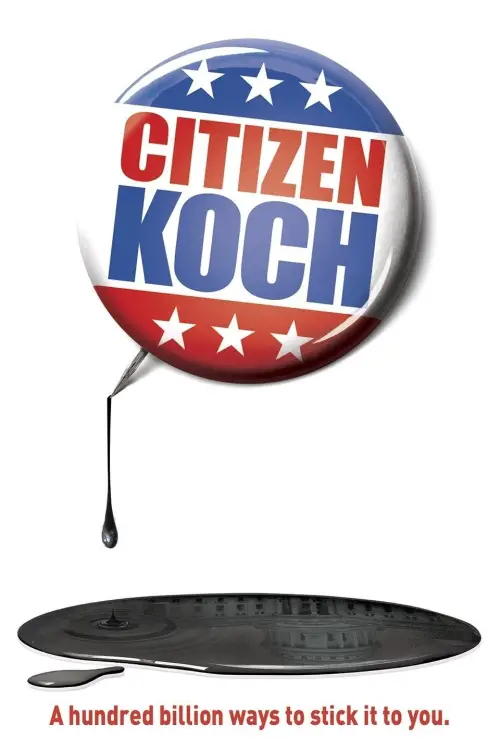 Movie poster "Citizen Koch"