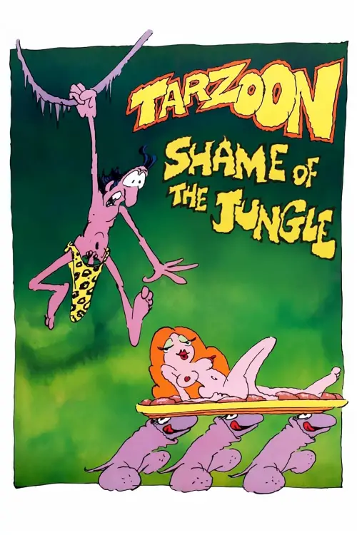 Movie poster "Tarzoon: Shame of the Jungle!"