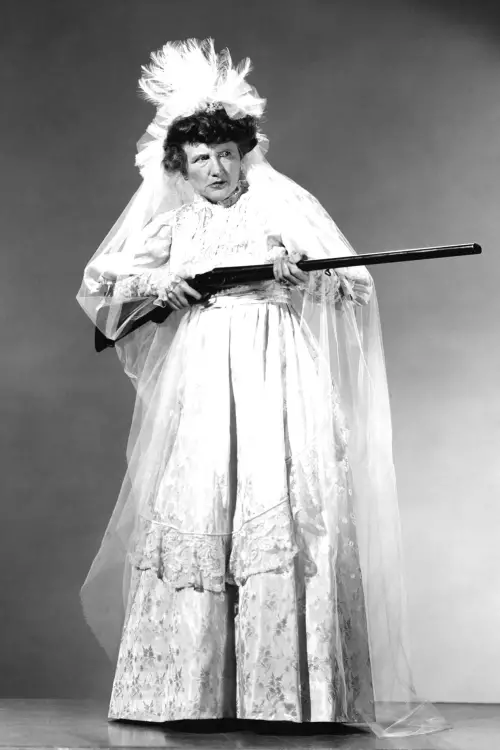 Movie poster "The Wistful Widow of Wagon Gap"
