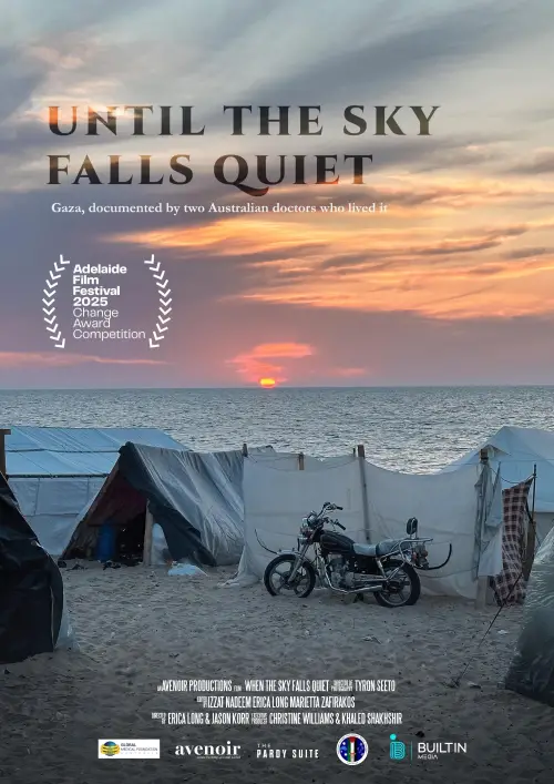 Movie poster "Until the Sky Falls Quiet"