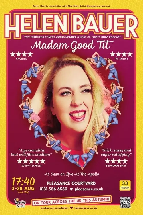 Movie poster "Helen Bauer: Madam Good Tit"