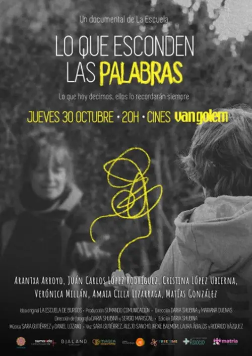 Movie poster "Lo que esconden las palabras"