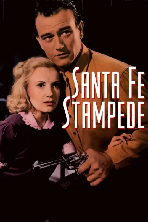 Movie poster "Santa Fe Stampede"