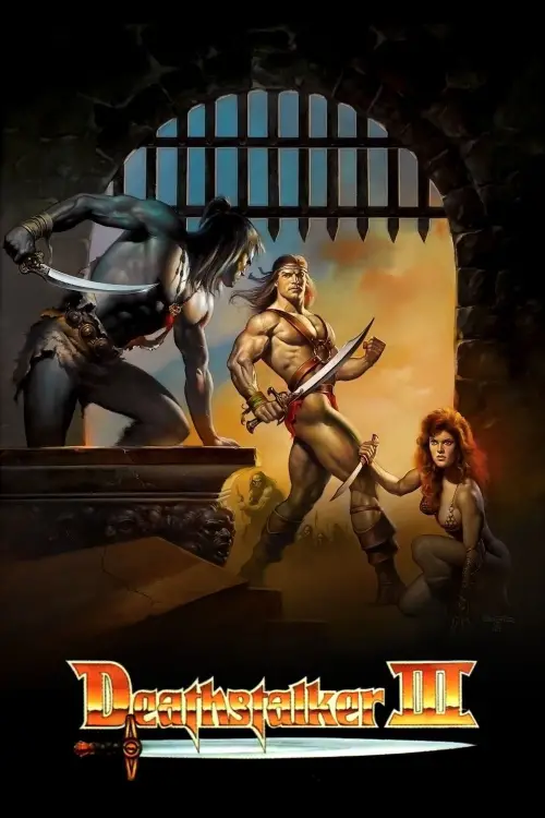 Movie poster "Deathstalker III: The Warriors from Hell"