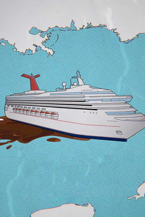 Movie poster "Trainwreck: Poop Cruise"