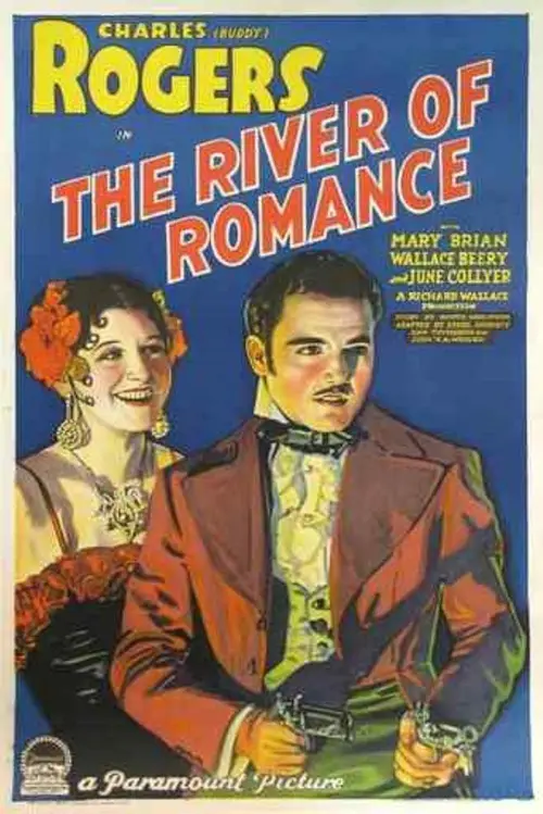 Movie poster "The River of Romance"