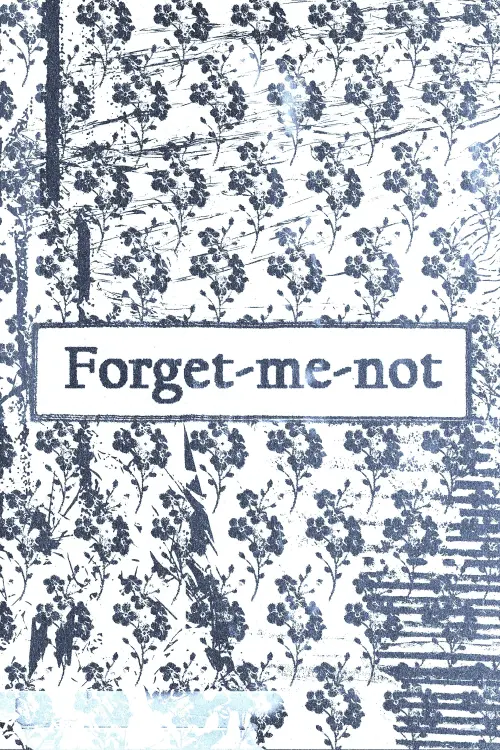 Movie poster "Forget-me-not"