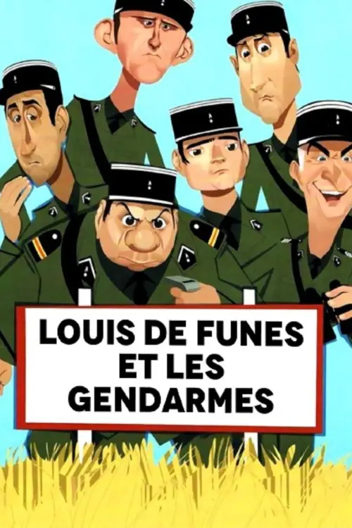 Movie poster "Louis de Funès et les Gendarmes"