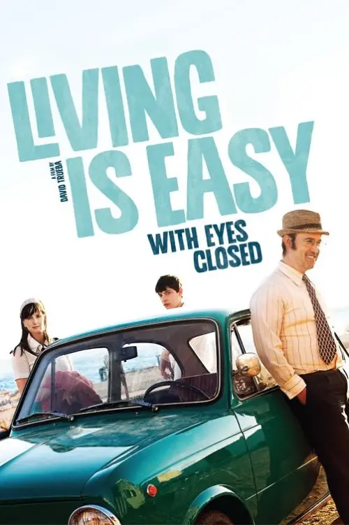 Movie poster "Living Is Easy with Eyes Closed"